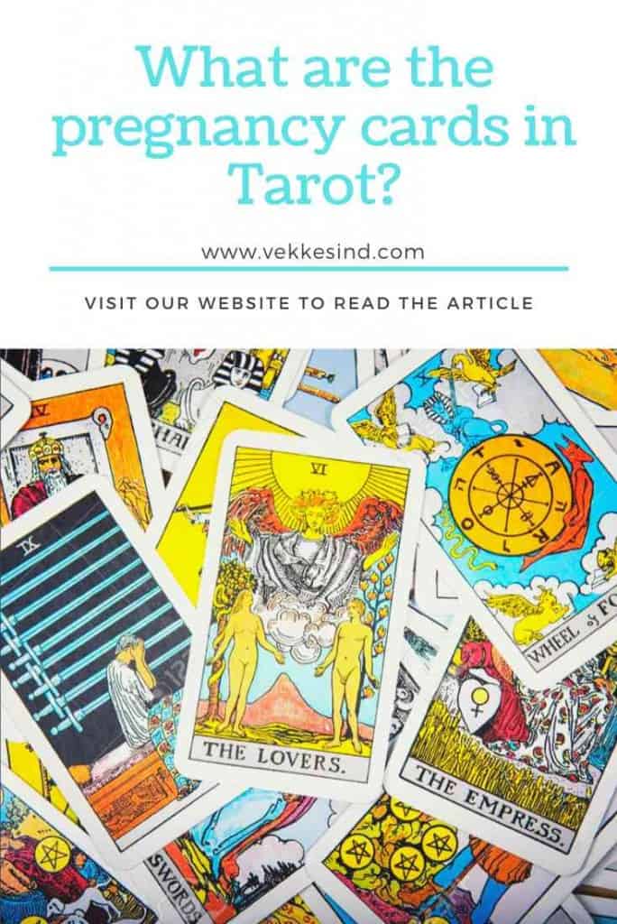Tarot cards associated with pregnancy and fertility readings