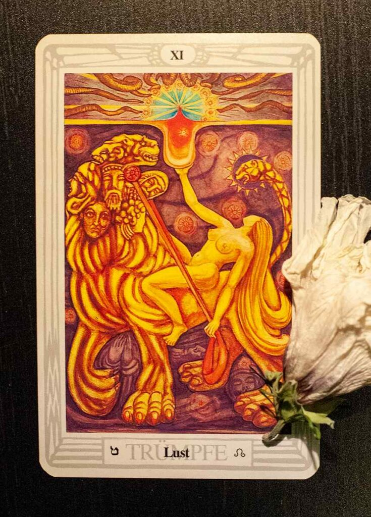 The Strength Tarot Card as a Situation