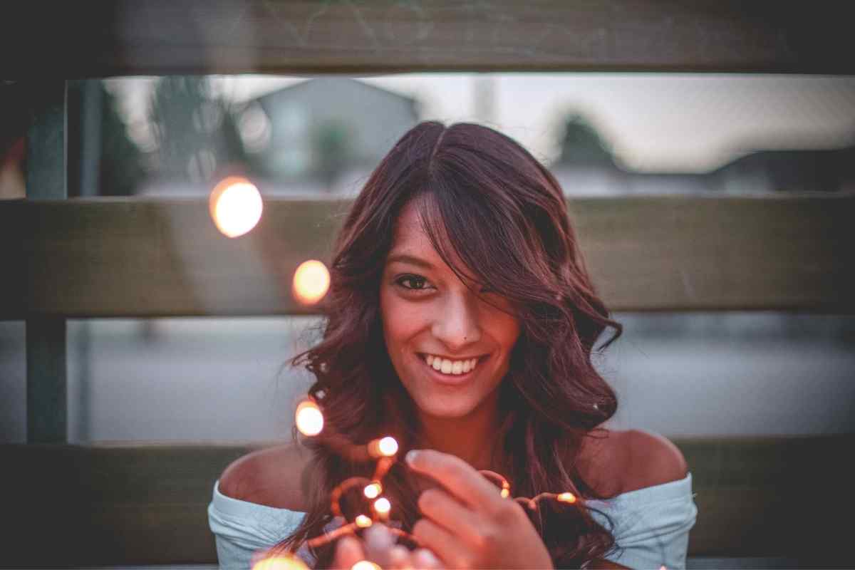 Capricorn woman with a calm, composed expression
