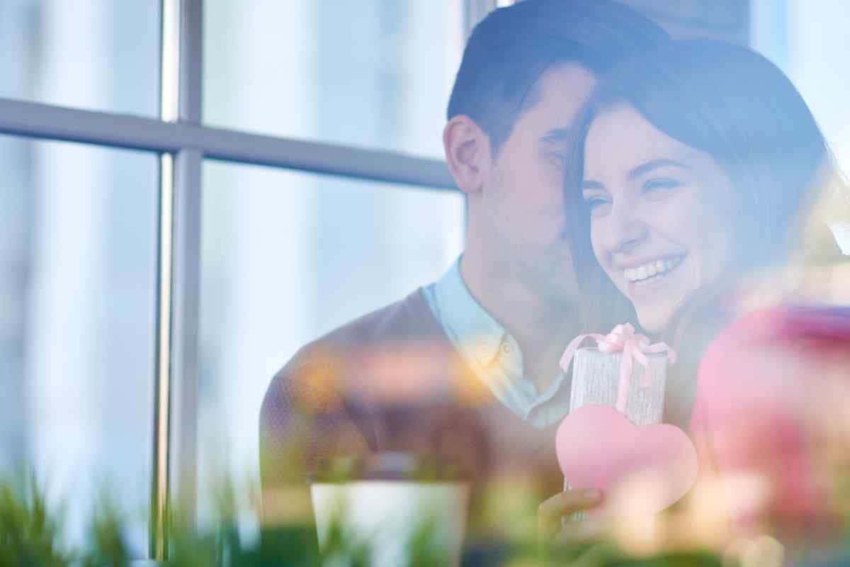 A couple sharing a relaxed and comfortable moment in each other's company, easy and unhurried