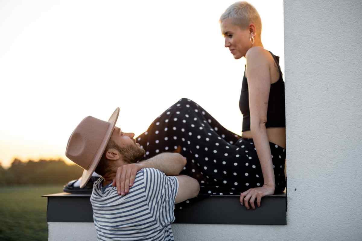 Pisces man showing genuine romantic care and affection