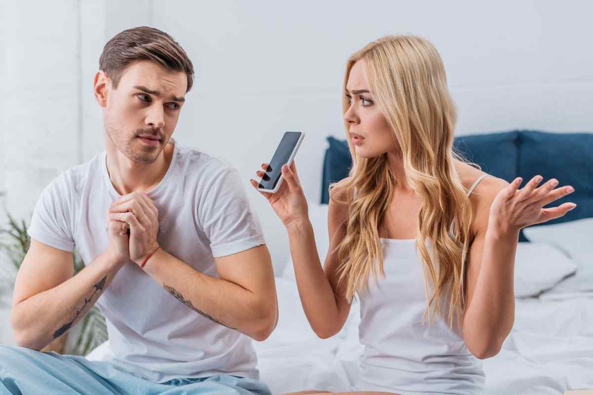 A couple communicating openly, which is the foundation a Scorpio husband requires in marriage