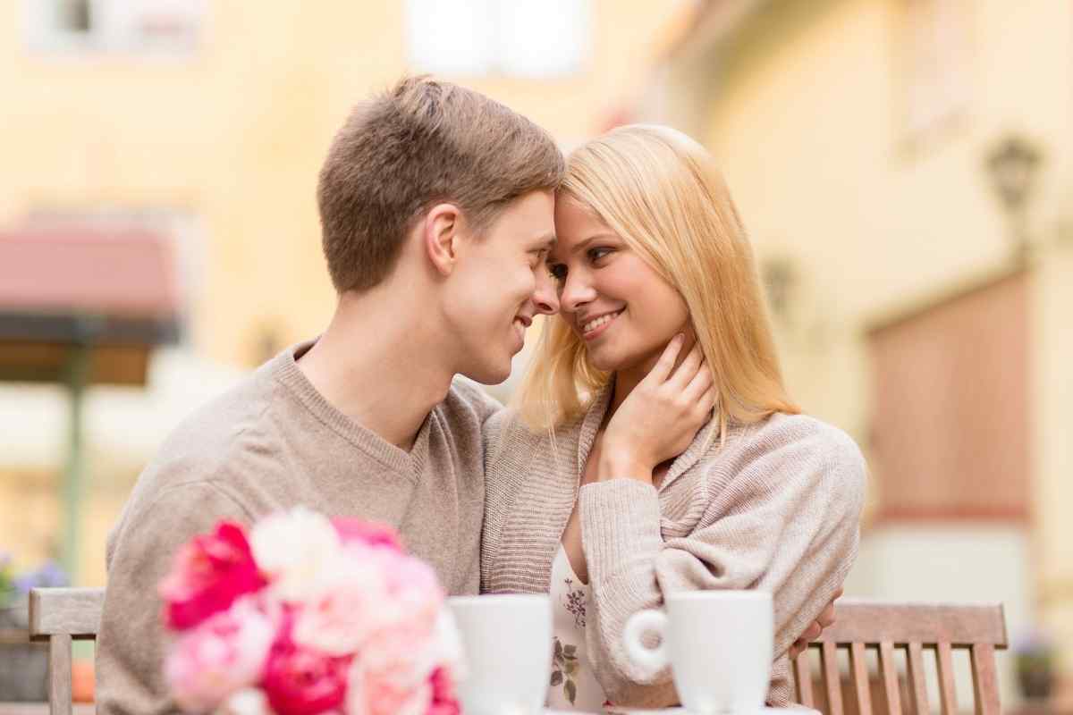 A couple sharing an honest, intimate moment