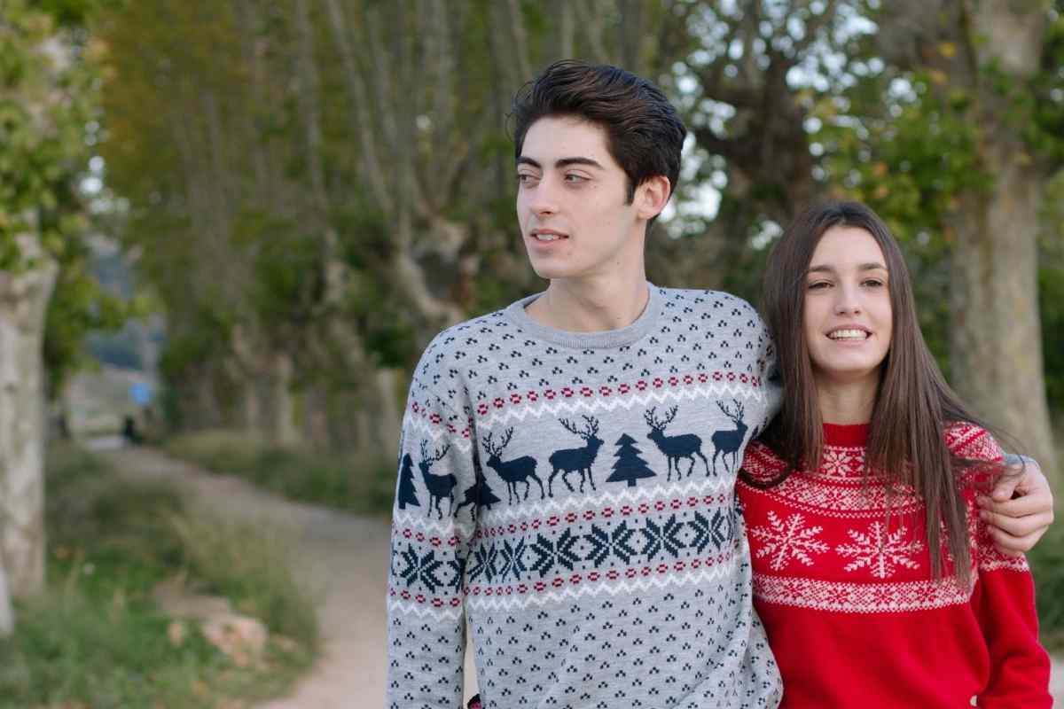A couple with equal, confident energy between them, representing the dynamic balance an Aries woman finds most engaging and worth returning to