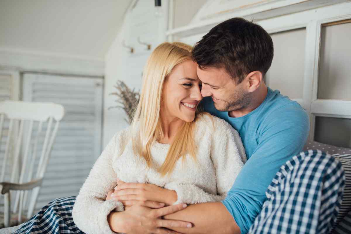 Where does a Cancer Man like to be touched?