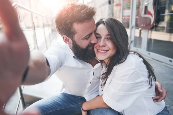 Two people with a clear and direct connection, built on mutual respect rather than performance