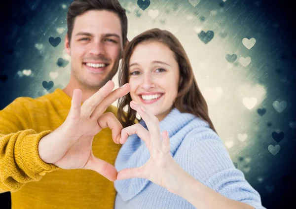 A couple who appear quietly certain about each other, no display required